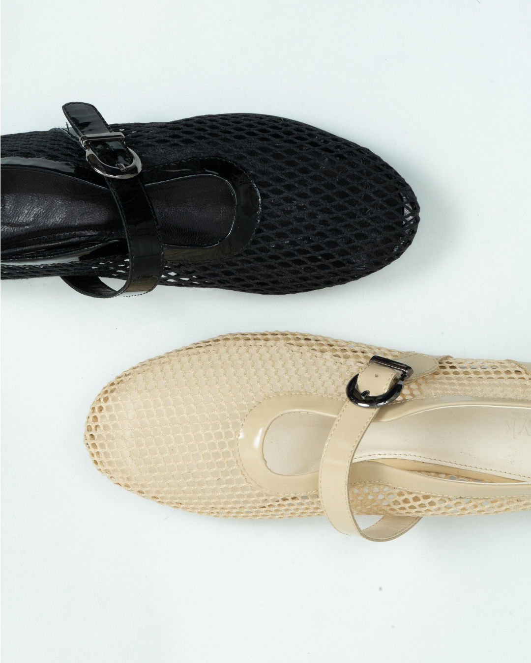 MESH BALLET FLATS