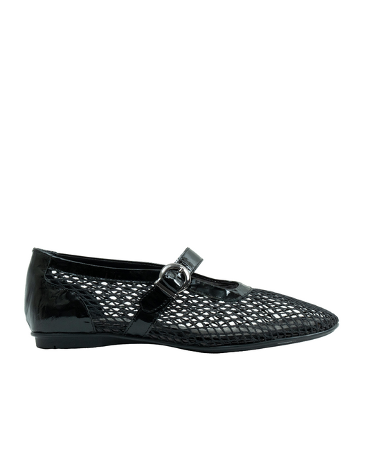 MESH BALLET FLATS